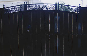 Solid Iron Gate